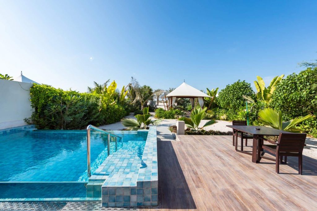 Indulge in luxury at the Al Shamal Ocean View villa at The Ritz-Carlton Ras Al Khaimah, Al Hamra Beach