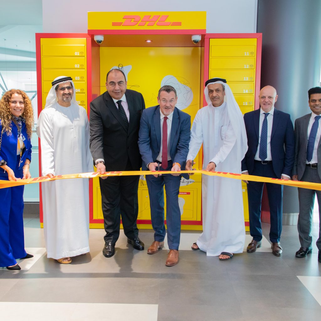 DHL Express Spearheads Retail Automation In The CEP Market With Launch Of Its First Digital Service Point In Dubai Digital Park Silicon Oasis