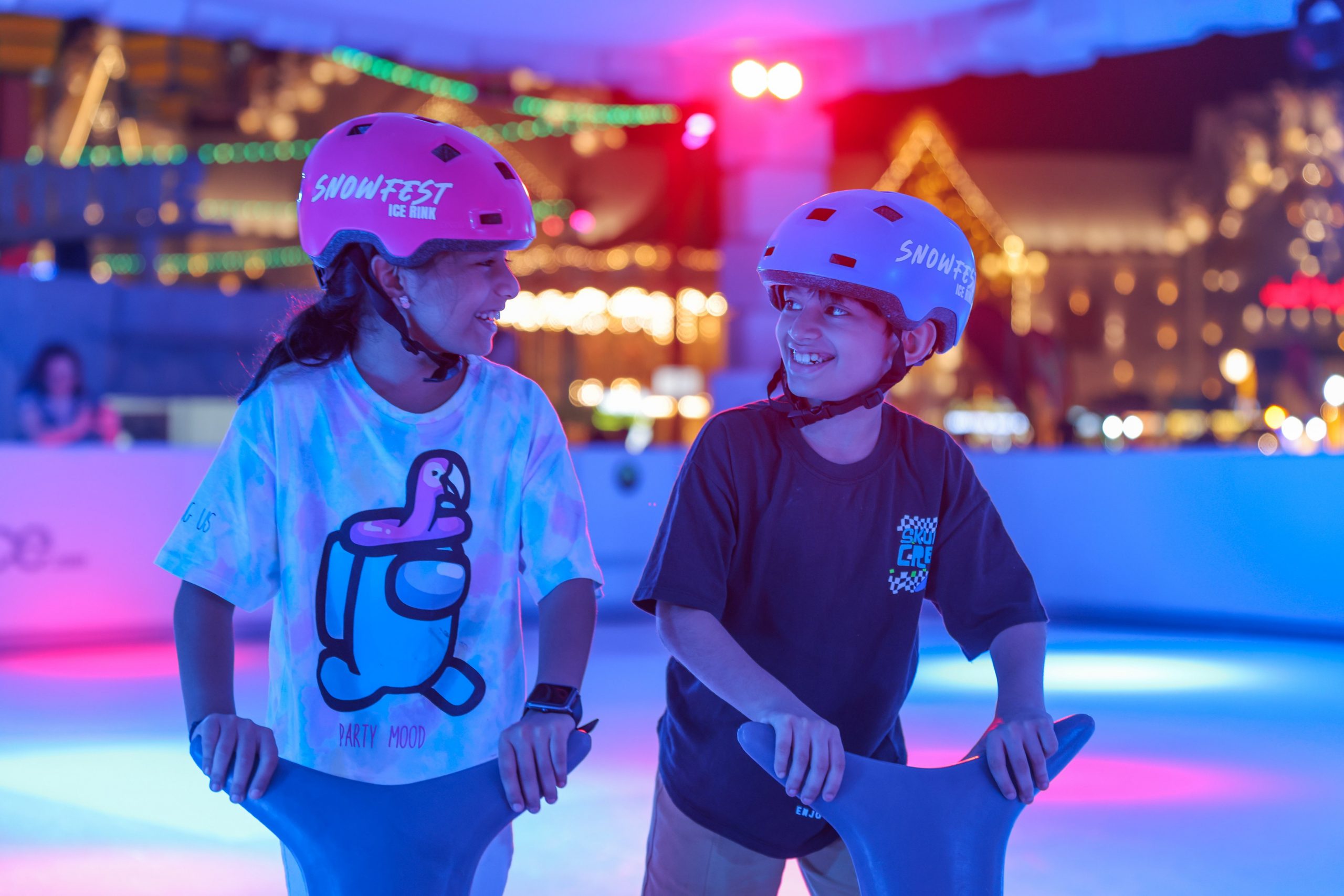 Global Village Launches Brand New Outdoor Snowfest Ice Rink