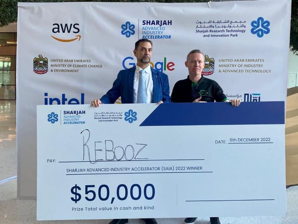 SRTI Park emerges as hub for hydrogen technology as green hydrogen startup REBOOZ is named winner in Sharjah Advanced Industry Accelerator (SAIA) program