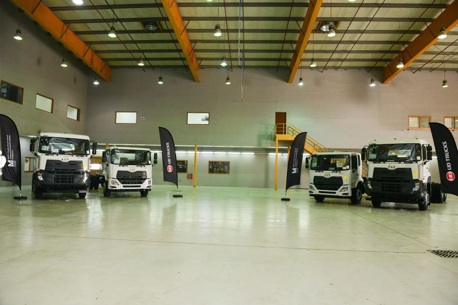 UD Trucks Senior Executives Visit Abu Dhabi’s Al Masaood Service Facility
