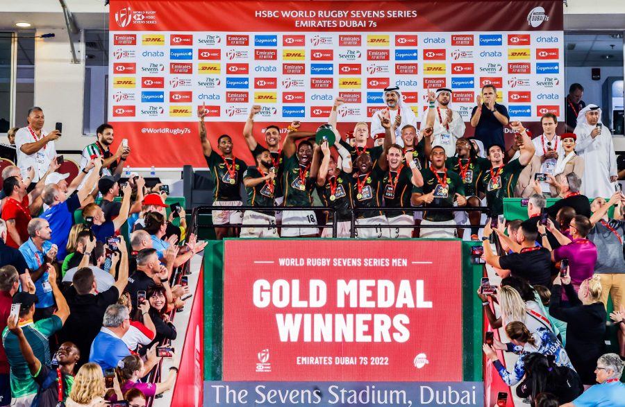 South Africa Men’s Team and Australia Women’s Team Win Gold at the record-breaking 2022 Emirates Dubai 7s