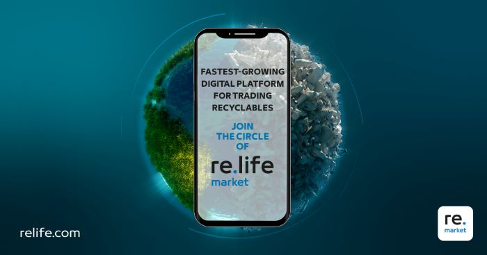 re.life market enables recycling through AED100 million worth of trades on its platform