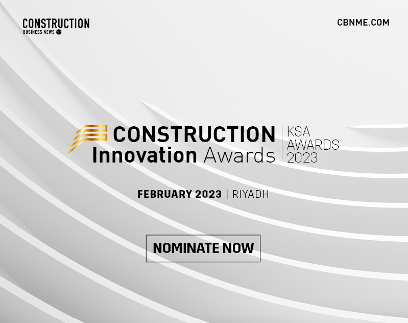 Nominations Open For The KSA Construction Innovation Awards 2023