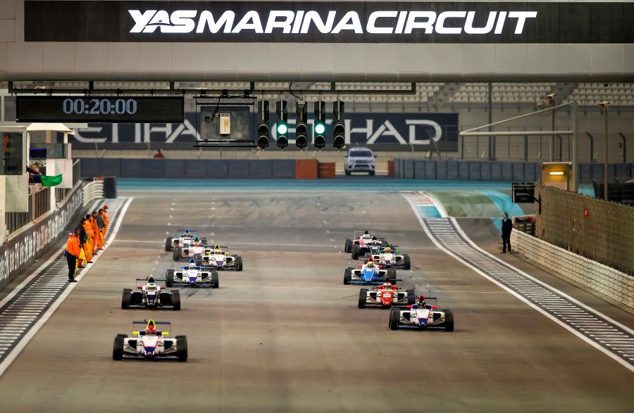 Fast Start To 2023 As Yas Racing Series Kicks Off The New Year Action At Yas Marina Circuit