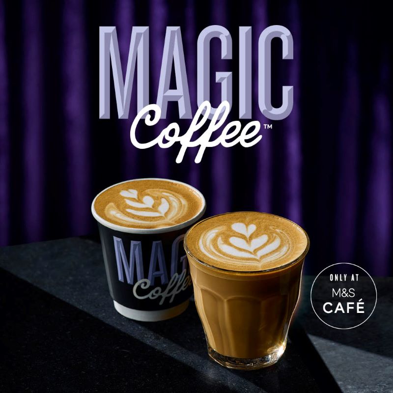 This Is Not Just Any Coffee… This Is An Exclusive, Perfectly Balanced M&S Magic Coffee™