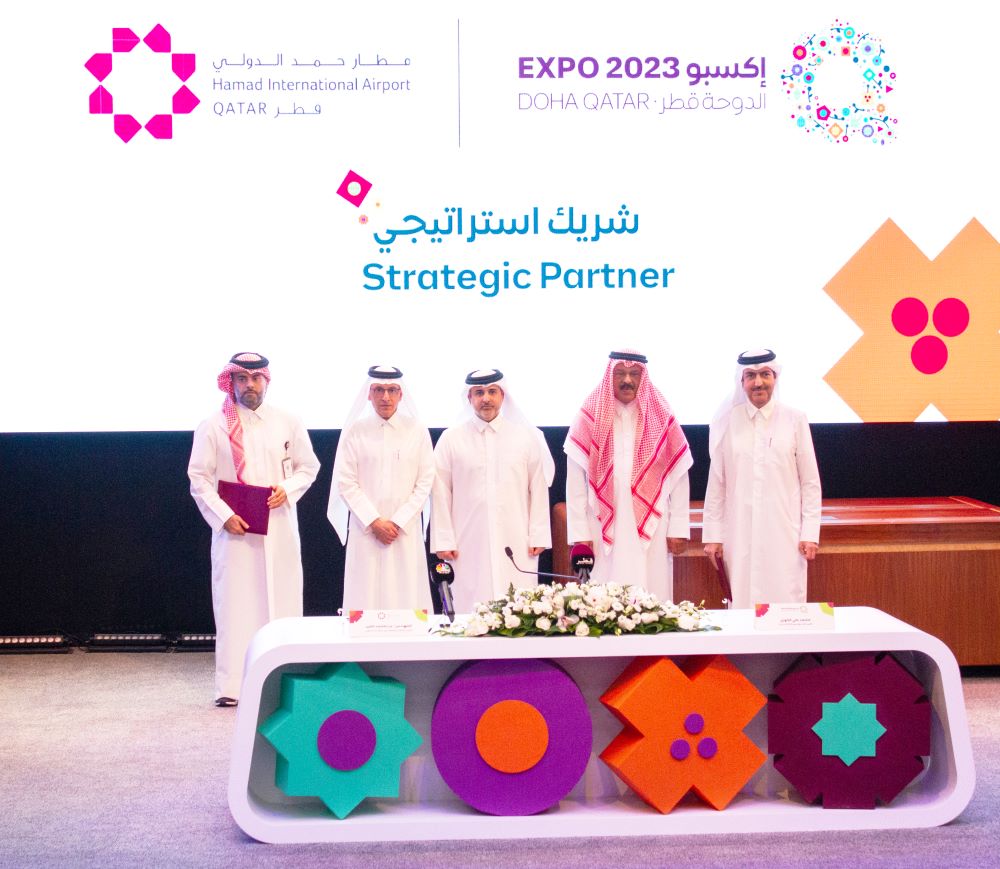 Qatar Airways and Hamad International Airport named as Expo 2023 Doha official partners  