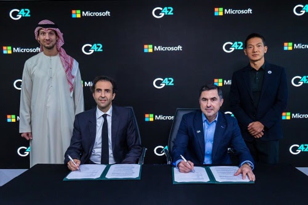 G42 Teams up with Microsoft to Explore Acceleration of UAE’s Digital Transformation