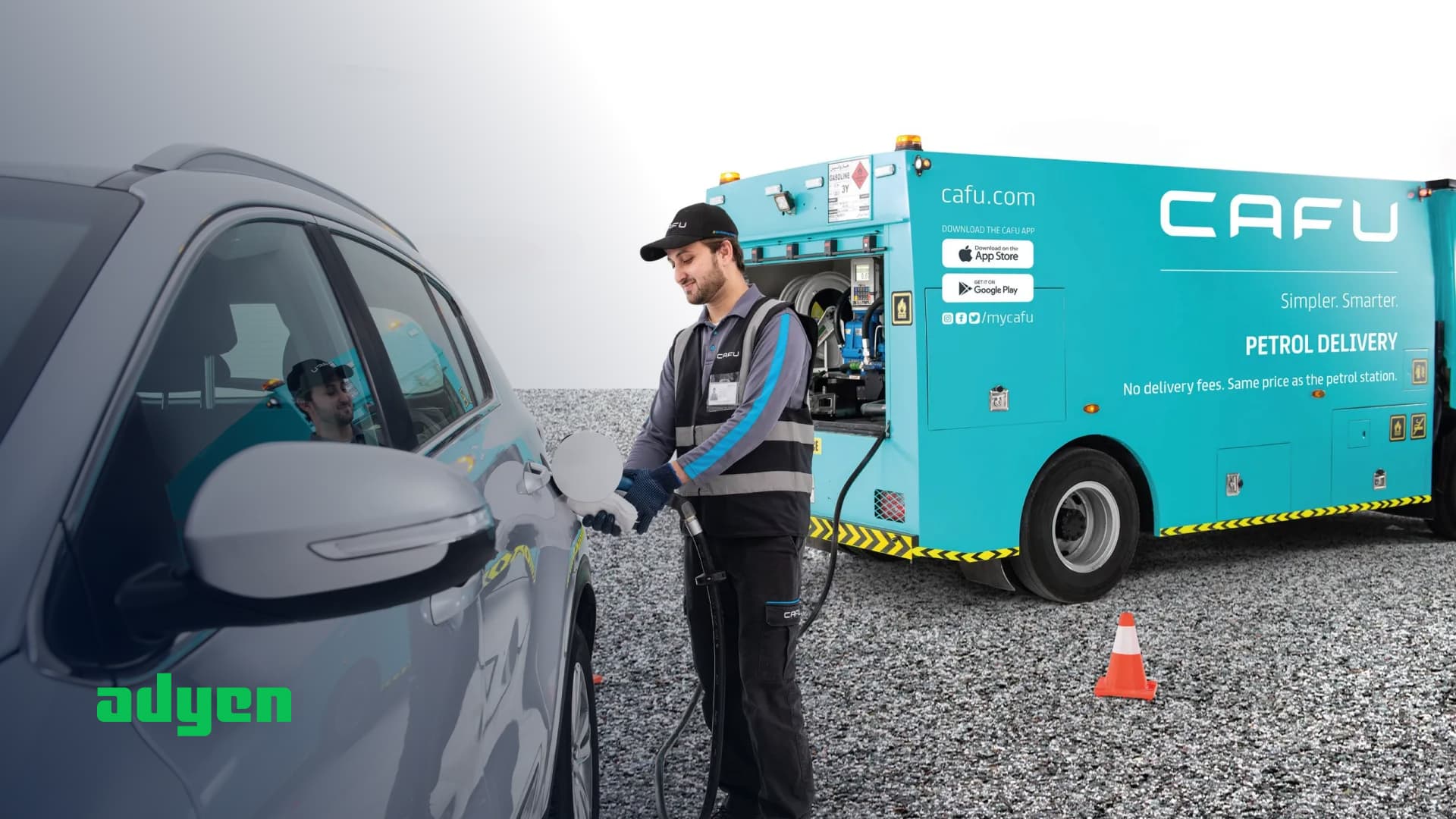 CAFU chooses Adyen to offer a seamless payment experience on the roads of UAE and Canada