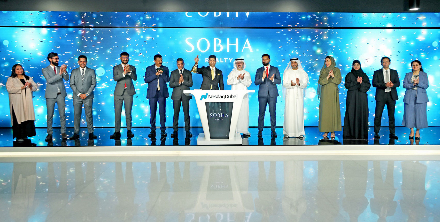Nasdaq Dubai celebrates the listing of USD 300 million Sukuk by Sobha Realty