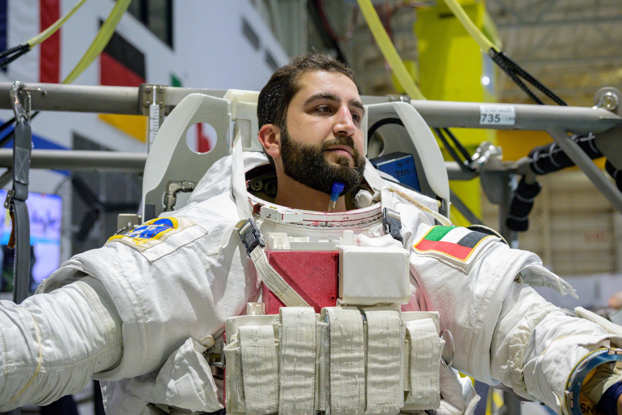 Two UAE astronauts conduct spacewalk training at NASA’s neutral buoyancy lab