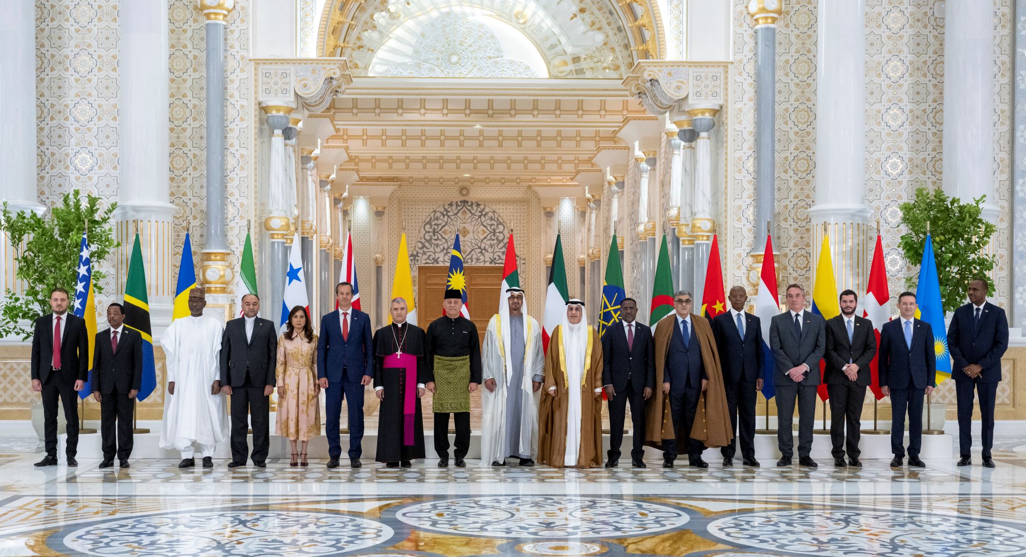 UAE President receives credentials from foreign ambassadors