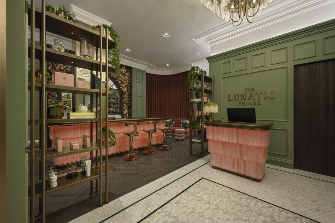 LW Design creates playful and bold vibe for The Lunatic Fringe