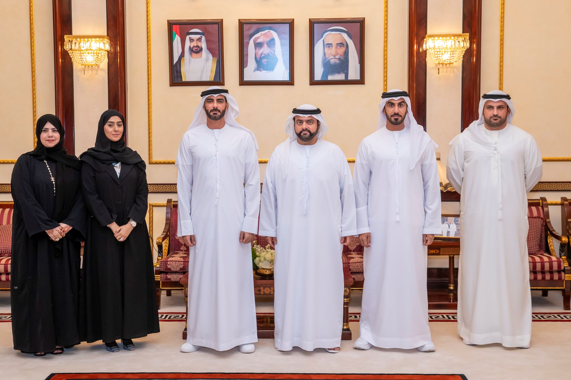 Fujairah Crown Prince receives Minister of Culture and Youth