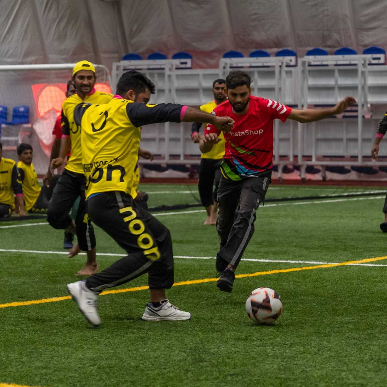 DHCC brings together more than 100 delivery riders for action-packed sports day