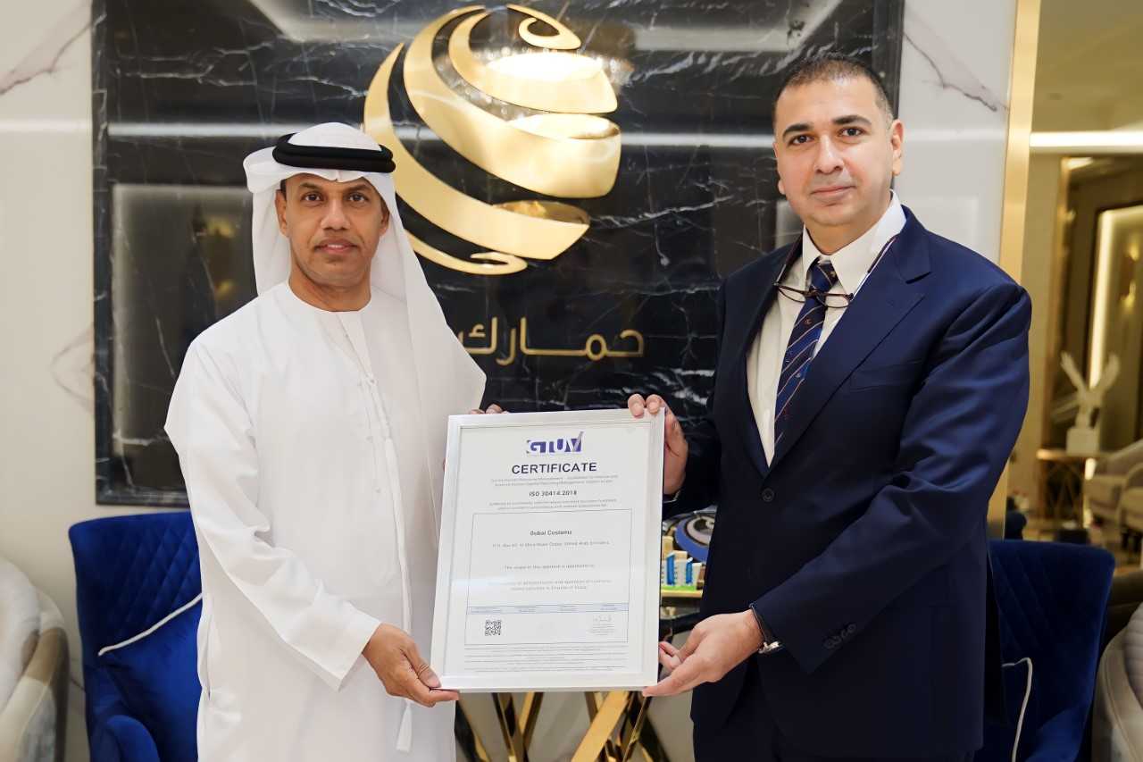 Dubai Customs achieves ISO 30414 certification, leading the Way in human capital excellence