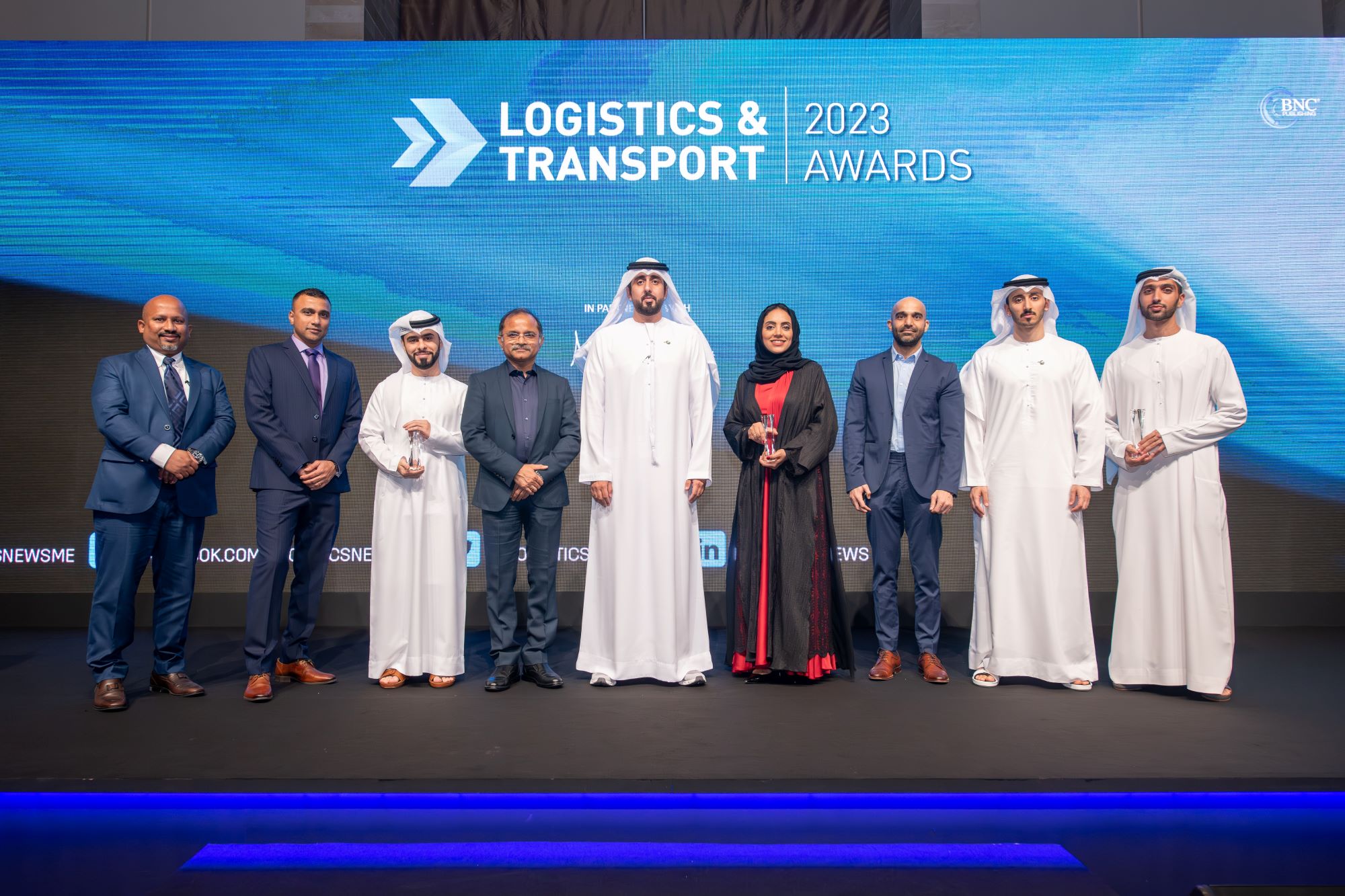 Dp World Celebrates Triple Win at Logistics & Transport Awards 2023