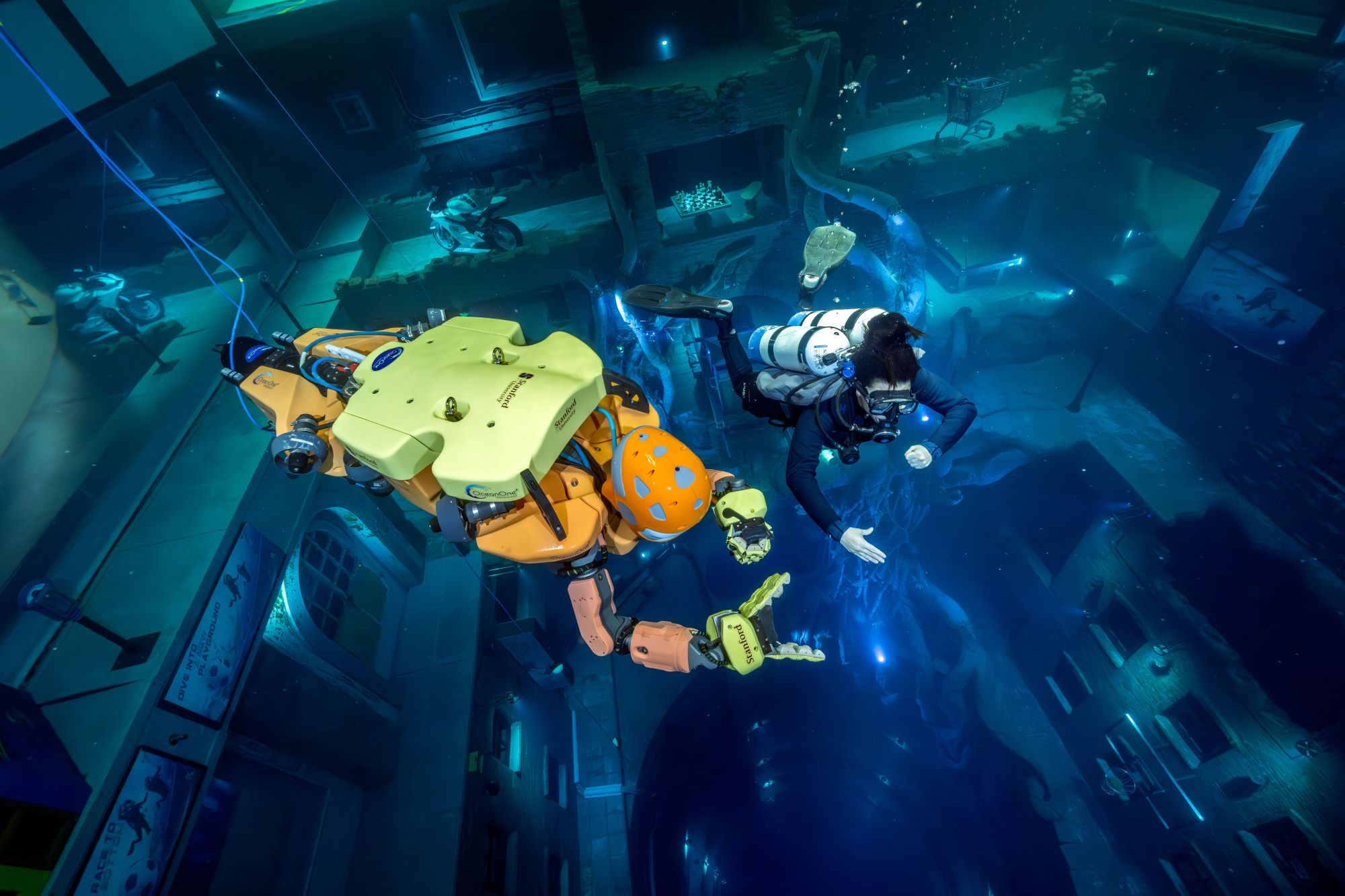 Deep Dive Dubai Celebrates Innovation and the Future of Underwater Exploration with OceanOneK