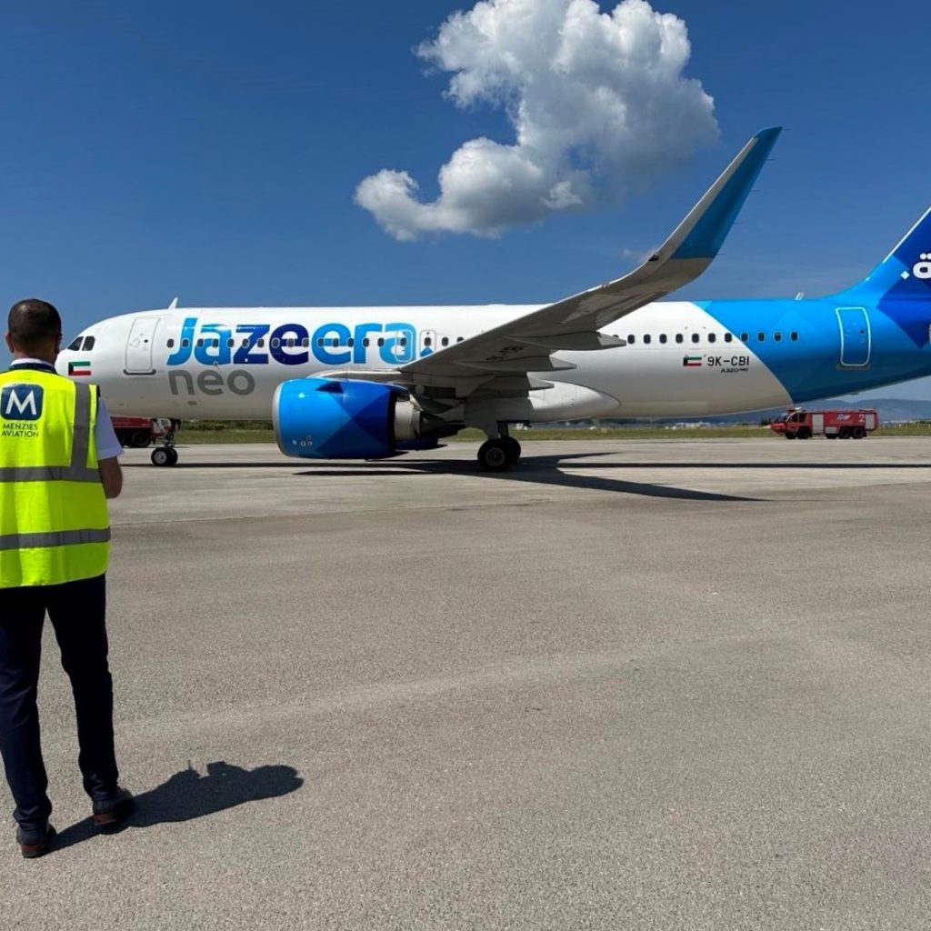 Jazeera Airways’ Contract With Menzies Aviation In Kuwait Is Extended