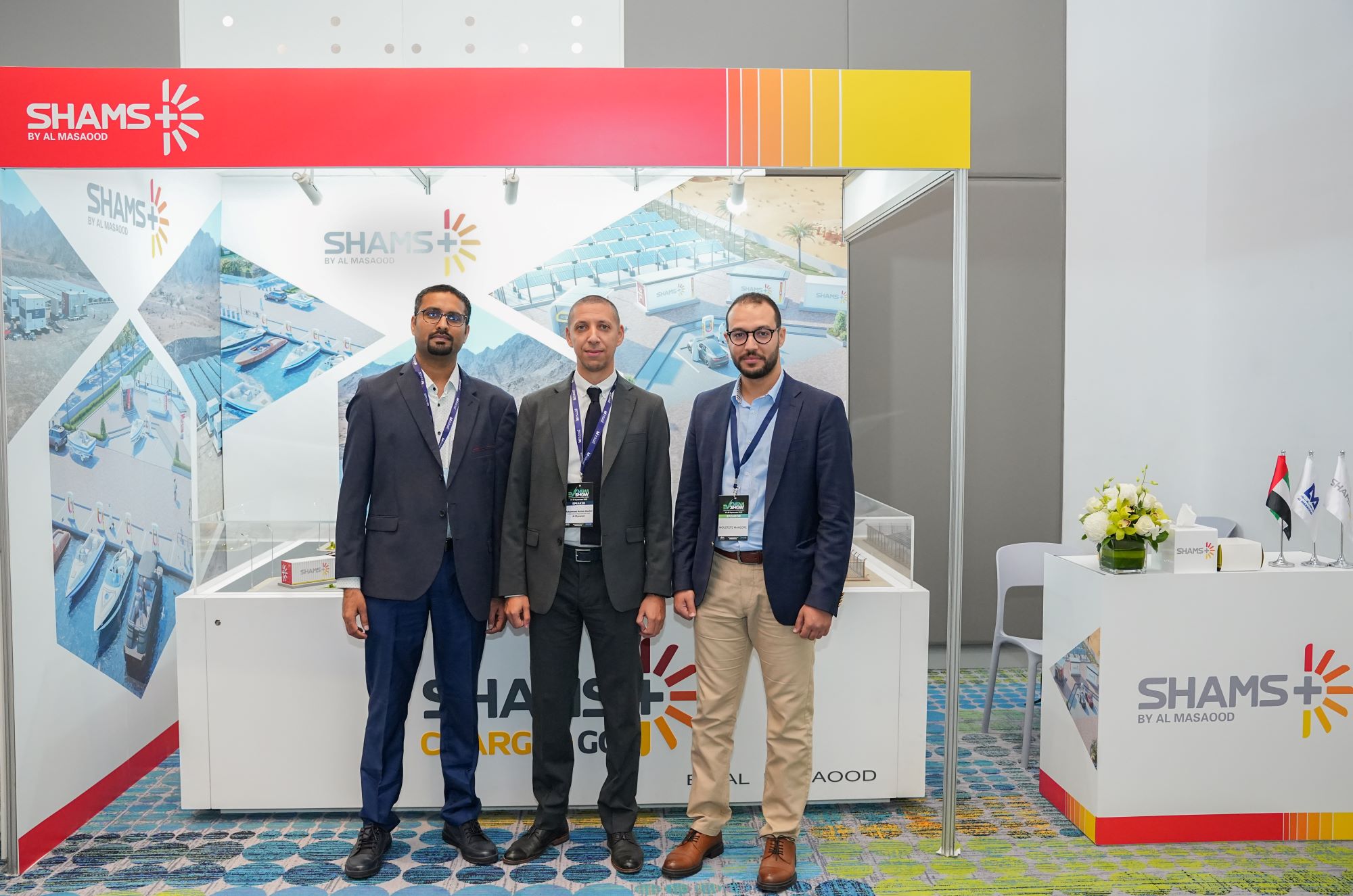 Al Masaood Power Division to Showcase SHAMS+ Charge at the Middle East North Africa Electric Vehicle Show 2023