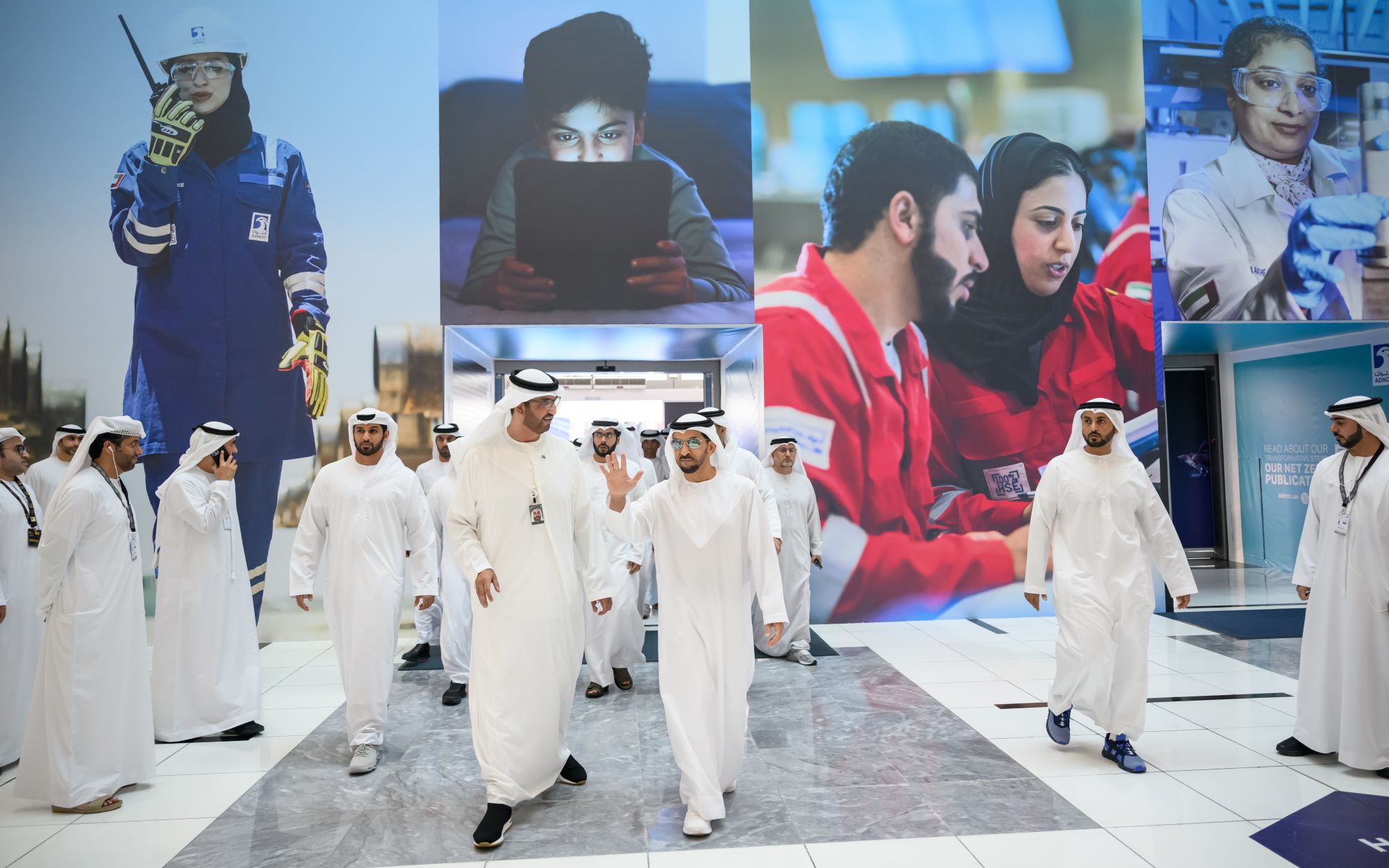 Hamdan bin Zayed visits ADIPEC 2023