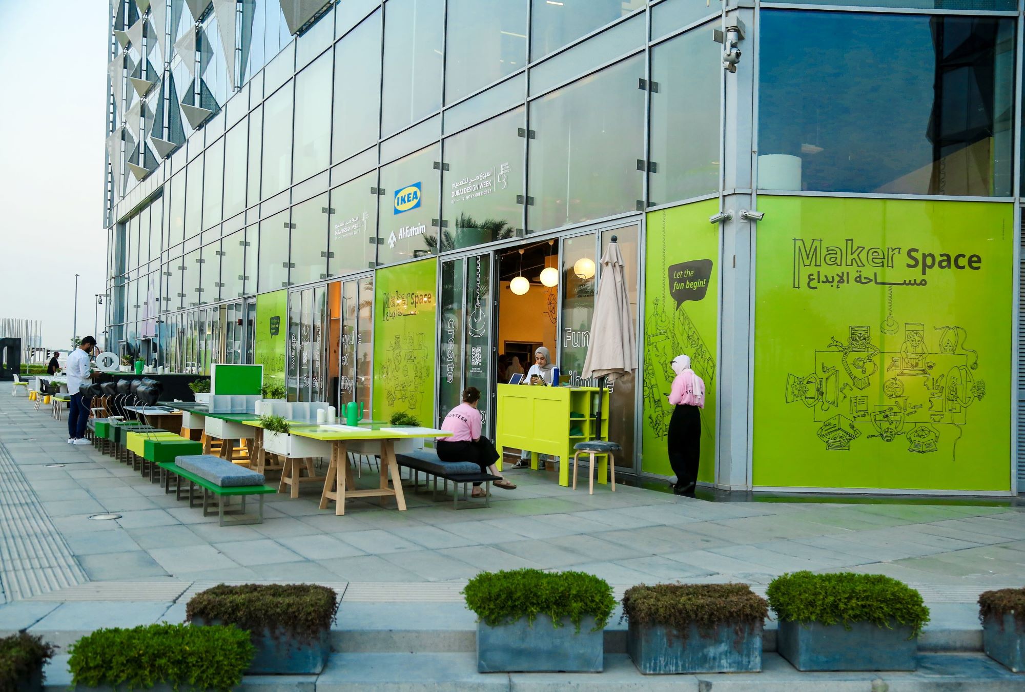 Al-Futtaim IKEA embraces circular sustainability by unveiling its 30-Meter Community Table during Dubai Design Week