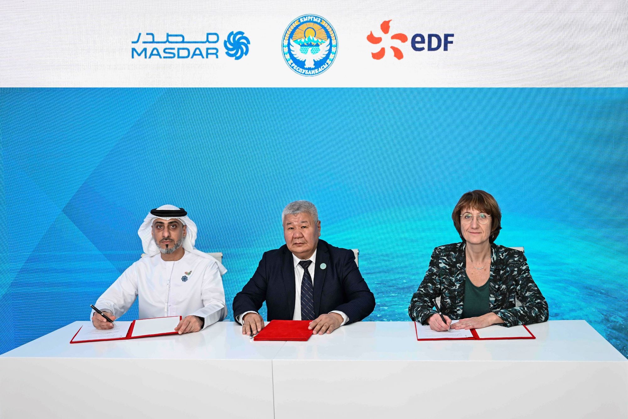 Masdar and EDF Sign Major Agreement with Government of the Kyrgyz Republic to Develop up to 3.6GW of Hydropower and Renewable Projects