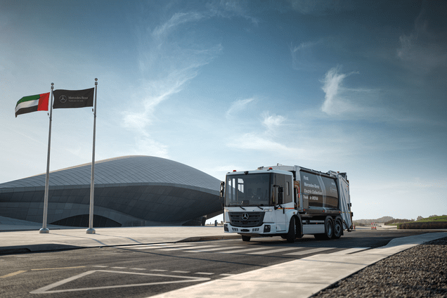 BEEAH Group Receives The First Mercedes Benz ‘eEconic’ Collection Truck In The Middle East From Daimler Commercial Vehicles MENA