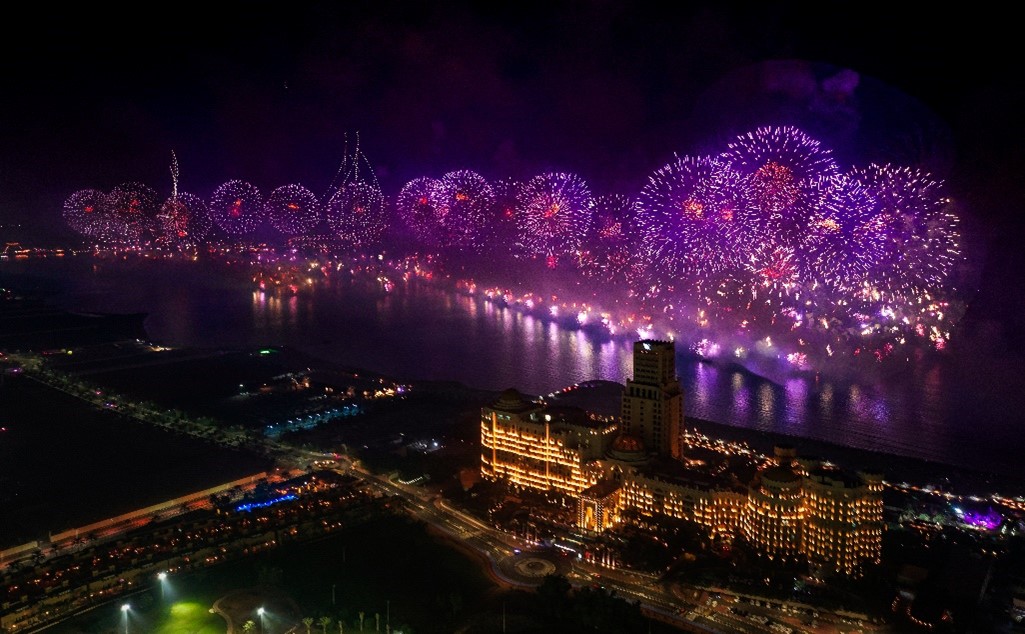 Ras Al Khaimah Sets Two Guinness World Records™ Titles With an Incredible New Year’s Eve Drone and Fireworks Display