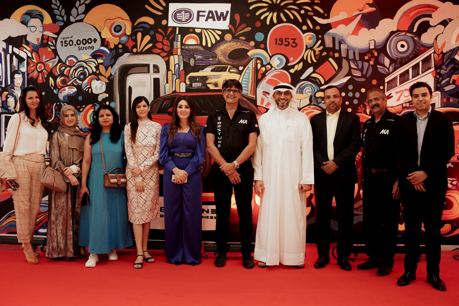 Bestune Celebrates 70 Years of FAW’s Legacy with a Distinctive Artistic Showcase