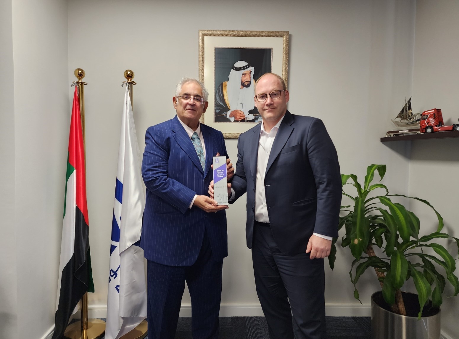 Al Masaood Power Division Earns “Best of Class Customer Service” Award, Setting New Standards in the Power Generation Industry”