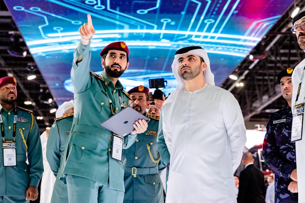 H.H. Sheikh Mansoor bin Mohammed bin Rashid Al Maktoum opens the 25-year milestone edition of Intersec 2024