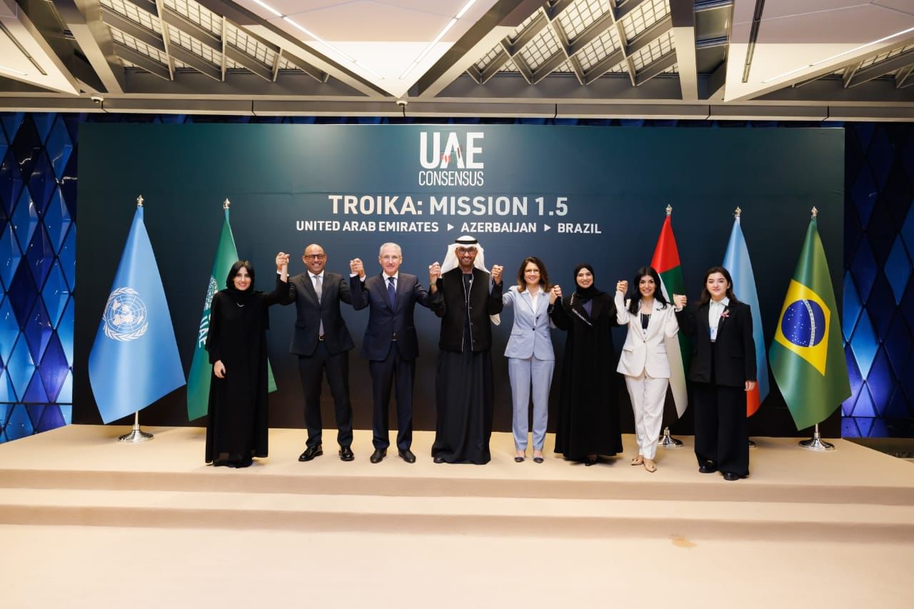 COP28 launches ‘The COP Presidencies Troika’ in partnership with COP29, COP30 Presidencies