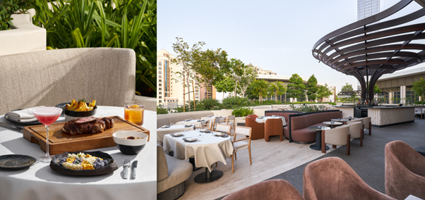 Leña Dubai Unveils Their Spectacular New Alfresco  Lunch At The Largest Terrace  In St Regis Gardens, Offering Panoramic Views Of Palm Jumeirah