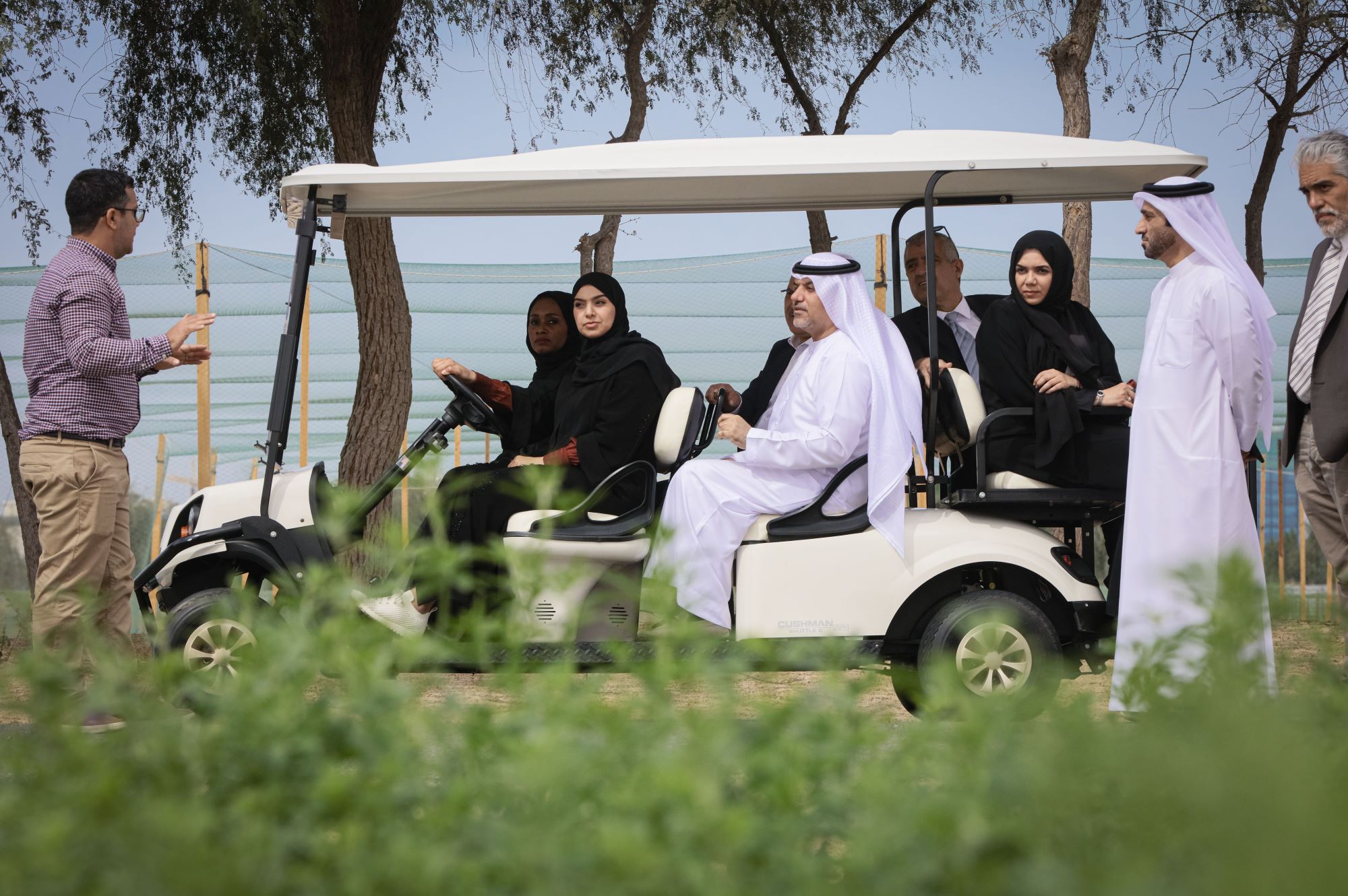 Amna Al Dahak visits ICBA, reviews latest agricultural research, contributions to enhancing national food security