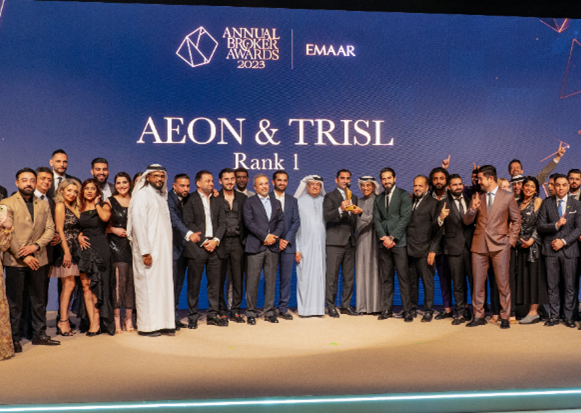 Mr. Saleem Karsaz leads Aeon & Trisl Real Estate to secure the #1 spot at Emaar’s Annual Broker Awards 2023
