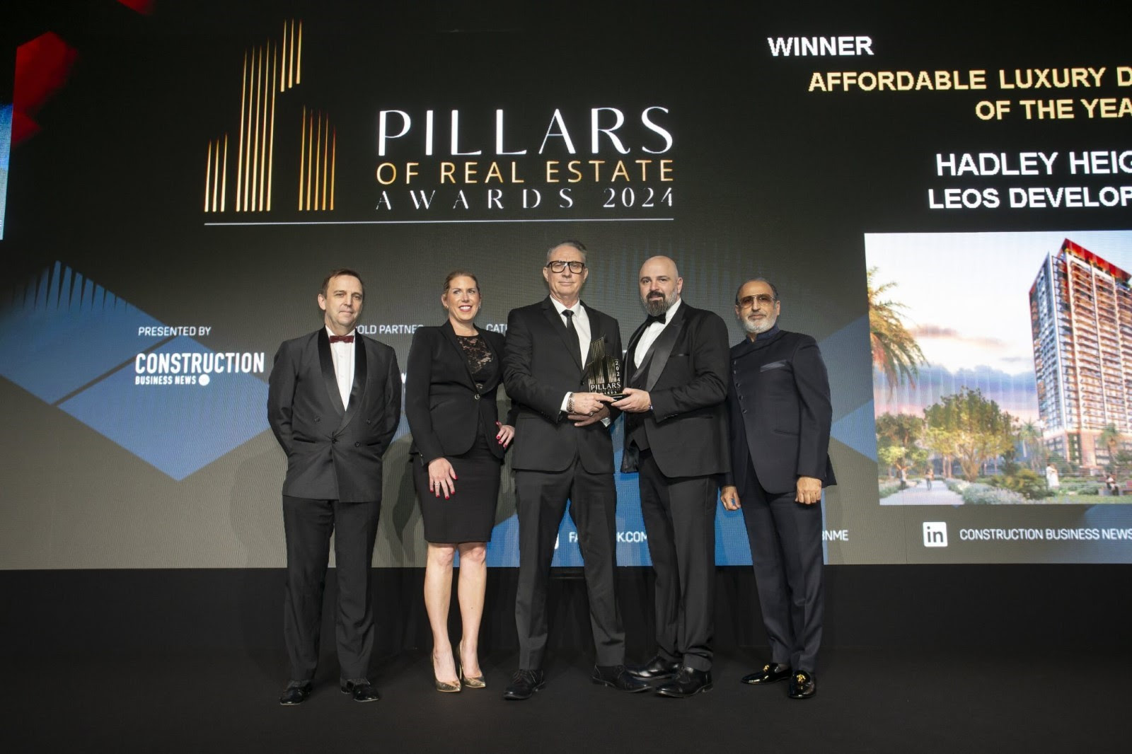 LEOS Developments Honoured with ‘Affordable Luxury Development of the Year’ Award for Hadley Heights