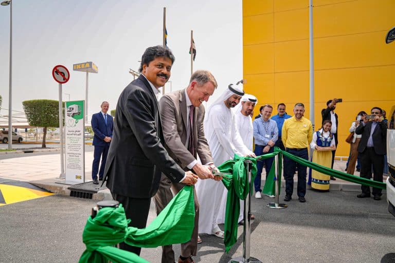 Al-Futtaim IKEA Introduces Electric Truck