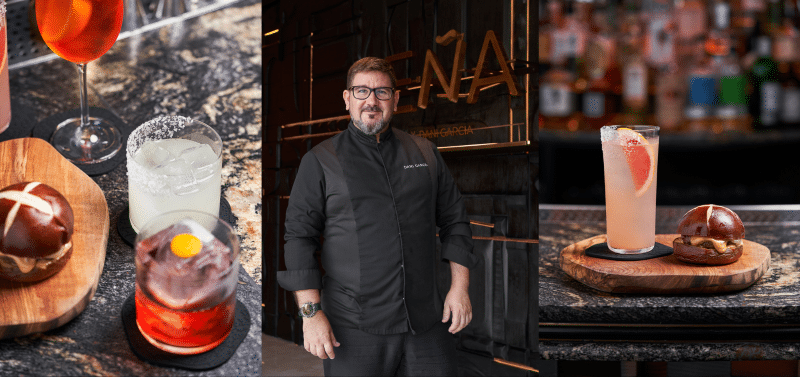 Leña Dubai Launches A New Aperitivo At Their Stunning Bar Enjoy Dani García's World-famous Burger And Cocktails.