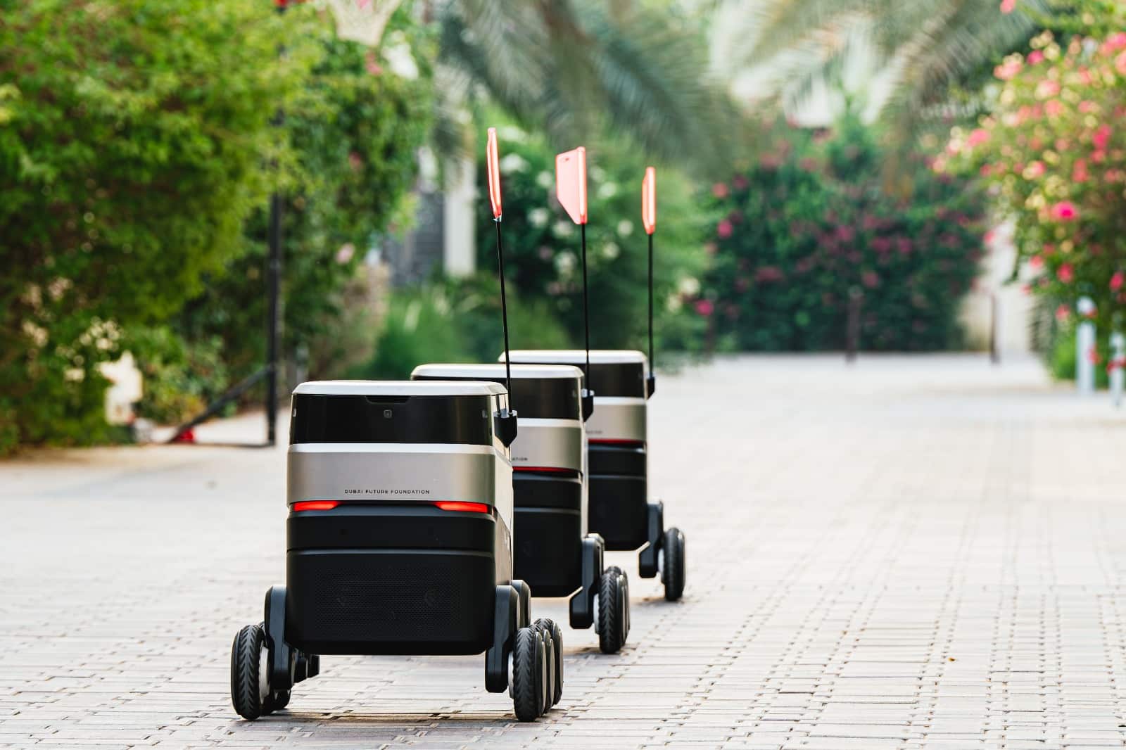 The Sustainable City Dubai Launches Delivery Robots in collaboration with Dubai Future Labs & Lyve Global