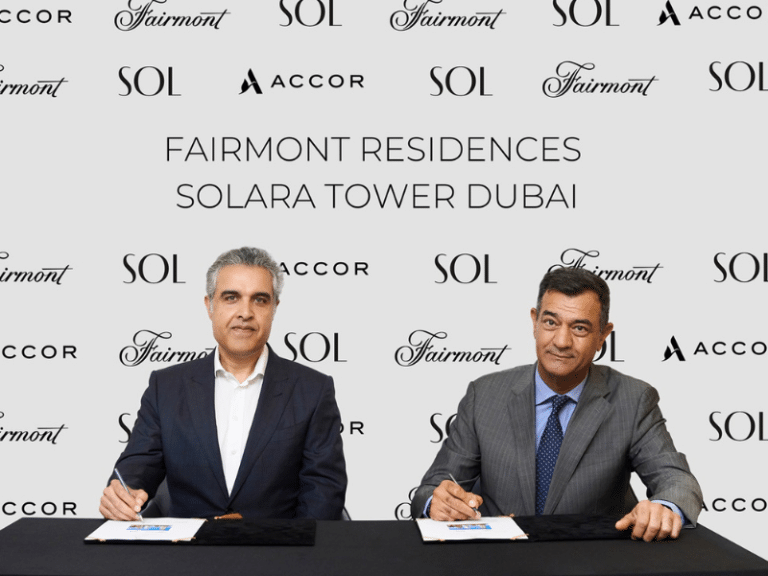 Fairmont Hotels & Resorts And SOL Properties To launch Fairmont Residences Solara Tower Dubai 