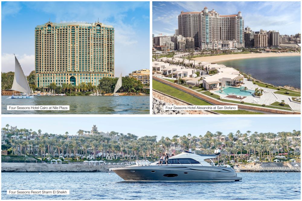 Discover Egypt’s Rich History and Modern Adventures with Four Seasons Hotels and Resorts