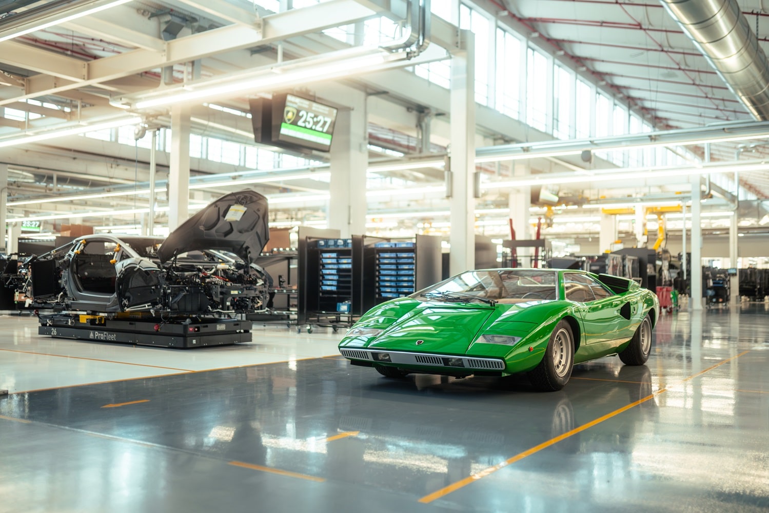 1974 – 2024: 50 years since production of the first Lamborghini Countach