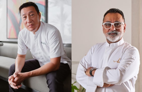 The Luminary Set Unveils An Exclusive Four Hands Dinner Featuring Culinary Icons Chef Akira Back And Vineet Bhatia At Akira Back, W Dubai – The Palm