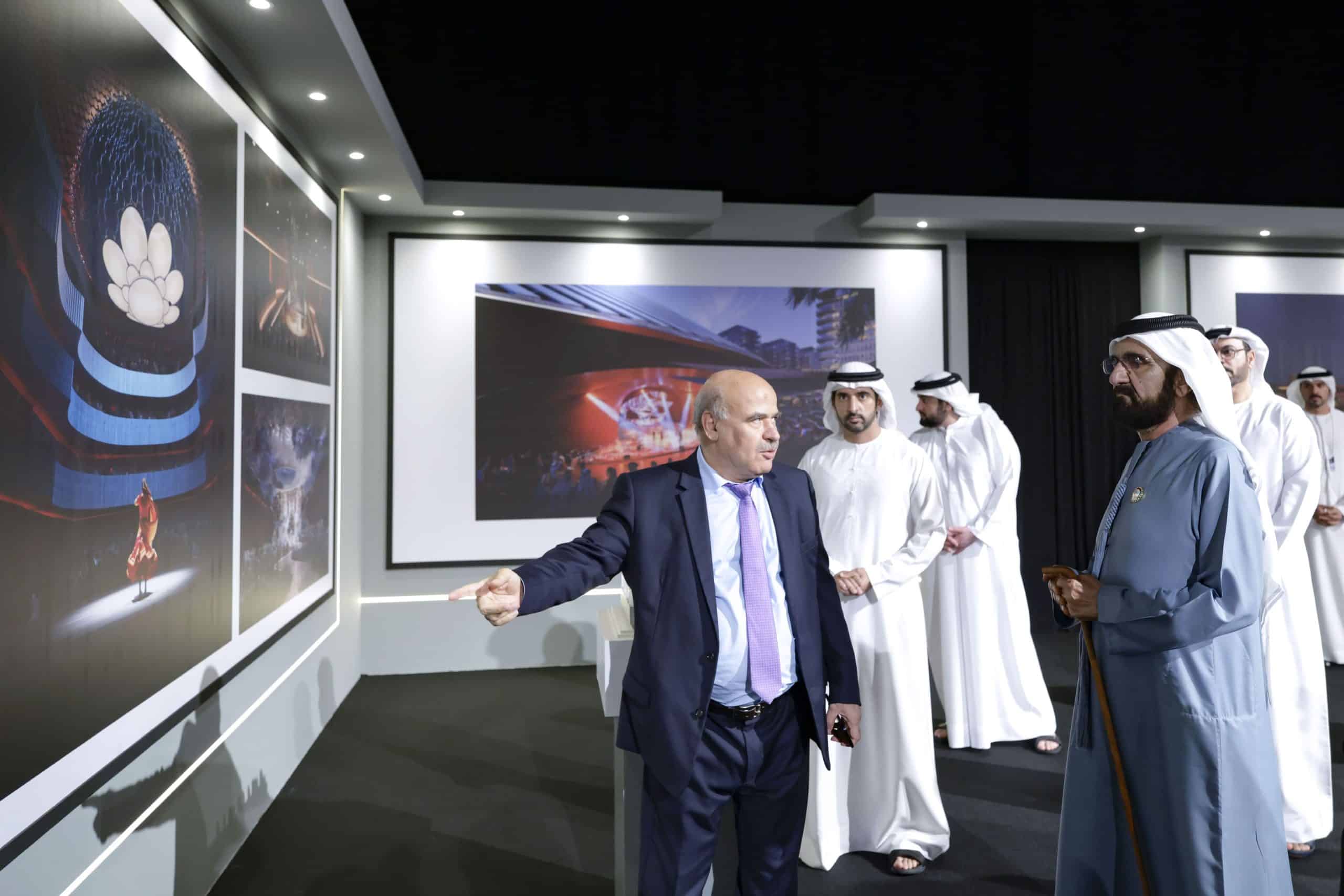 H.H Sheikh Mohammed bin Rashid reviews cultural district project in Dubai South