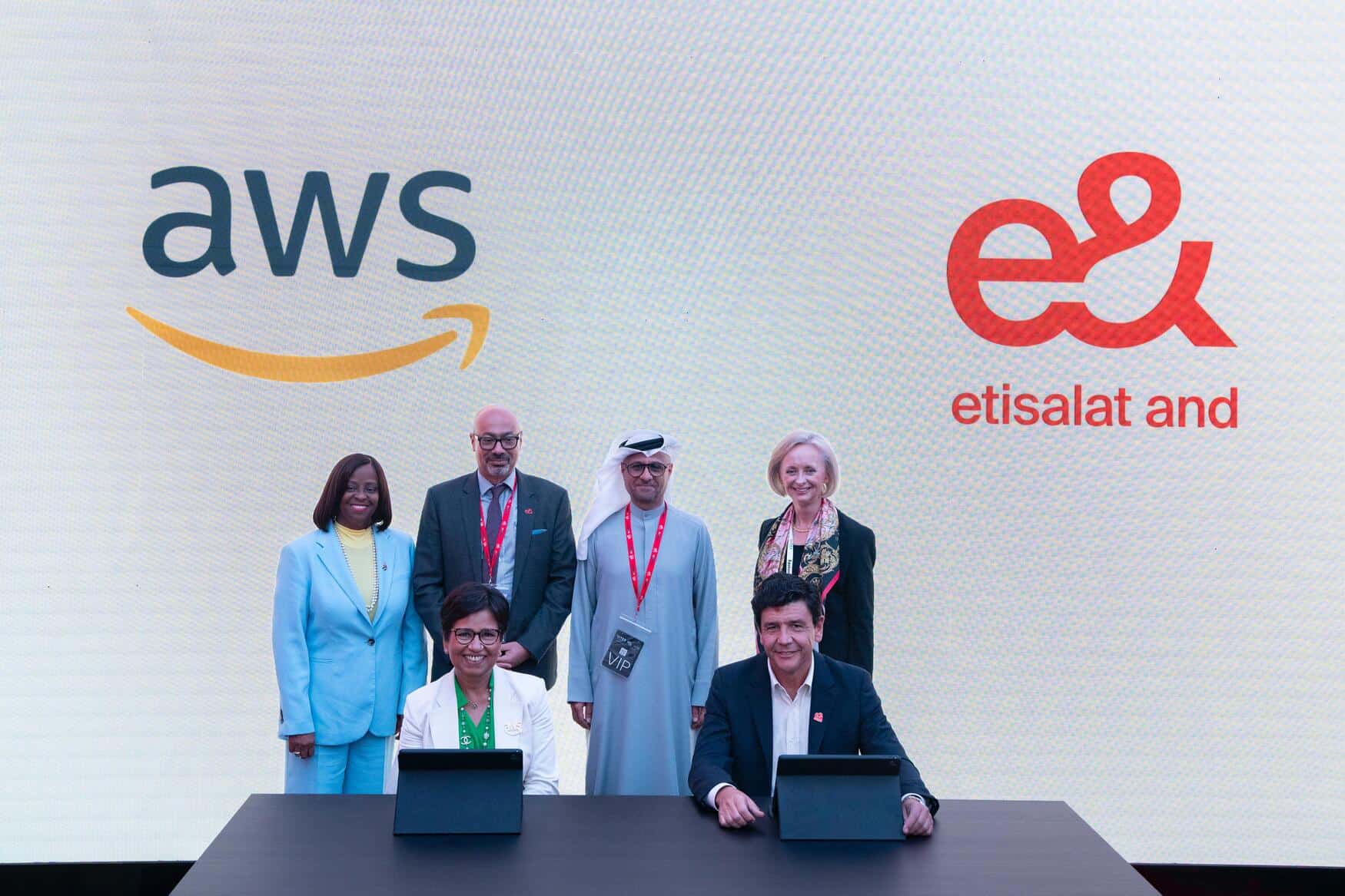 AWS and e& enter into a US$1 billion-plus agreement as part of new strategic alliance