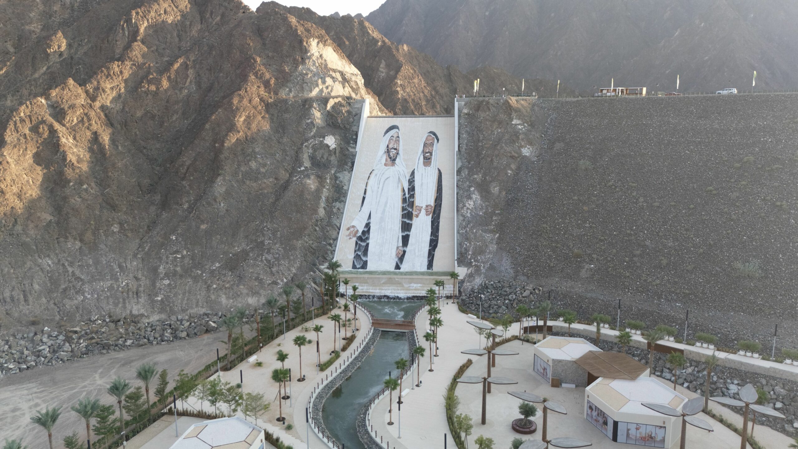 World’s largest mosaic artwork unveiled in Hatta: Zayed and Rashid Mural