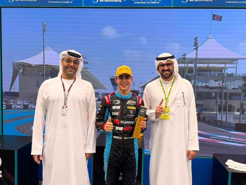 Al Dhaheri finishes F4 career by taking chequered flag at Abu Dhabi GP meeting
