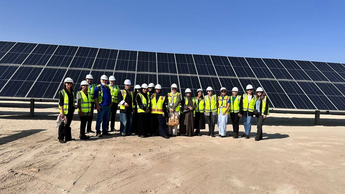 Al Dhafra Solar Power Park hosts CCI France UAE members