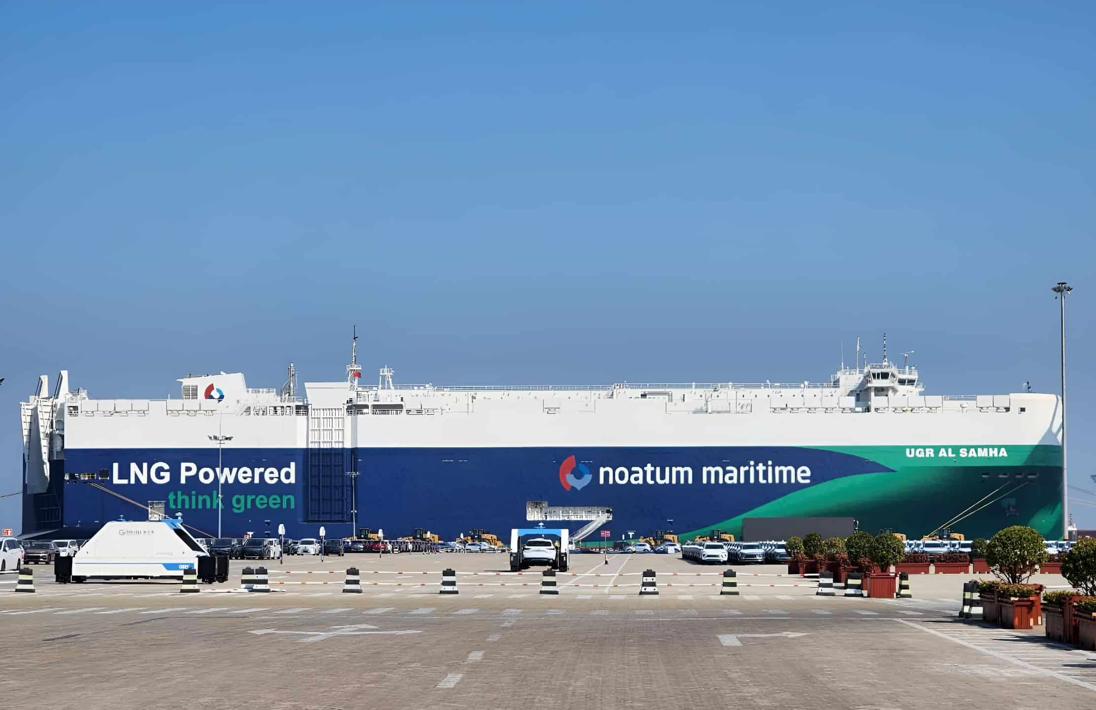 Noatum Maritime takes delivery of first LNG powered vessel for United Global Ro-Ro joint venture